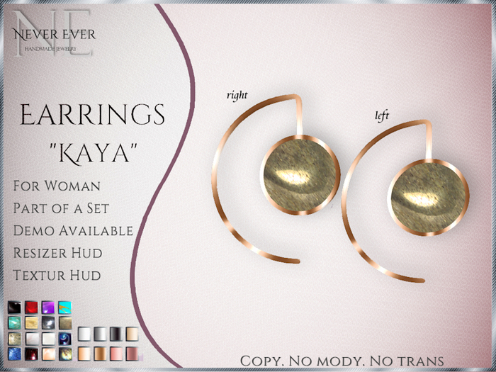 !! NE! Earrings "Kaya" 