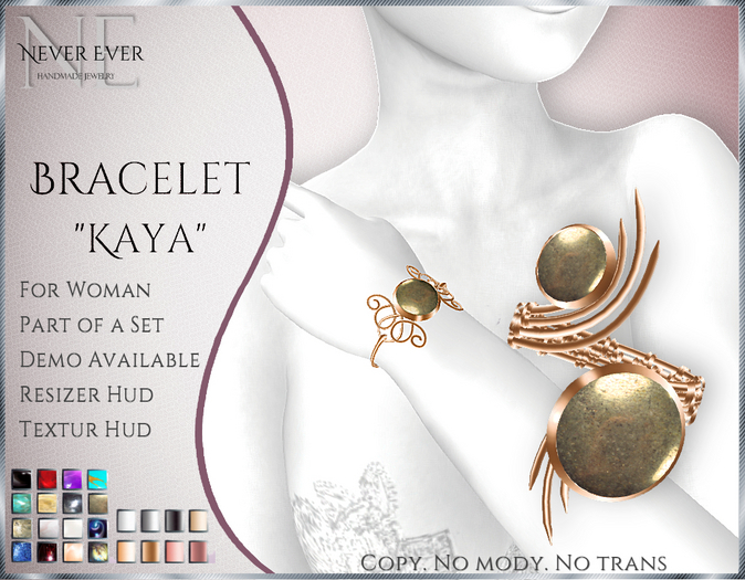 !! NE! Bracelet "Kaya" DEMO