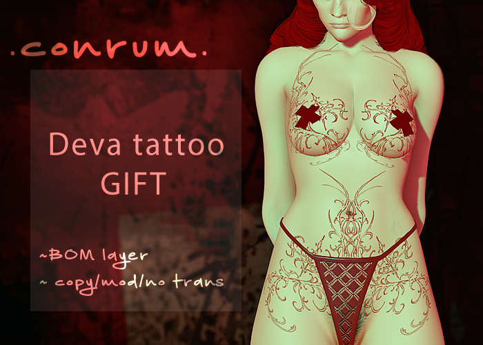 .conrum.Deva tattoo GIFT