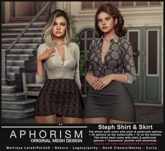 !APHORISM! - Steph Skirt Wool Fatpack