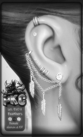 *PKC* LeL EVO X Feathers Earrings DEMO