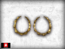 miso - bamboo auntie earring