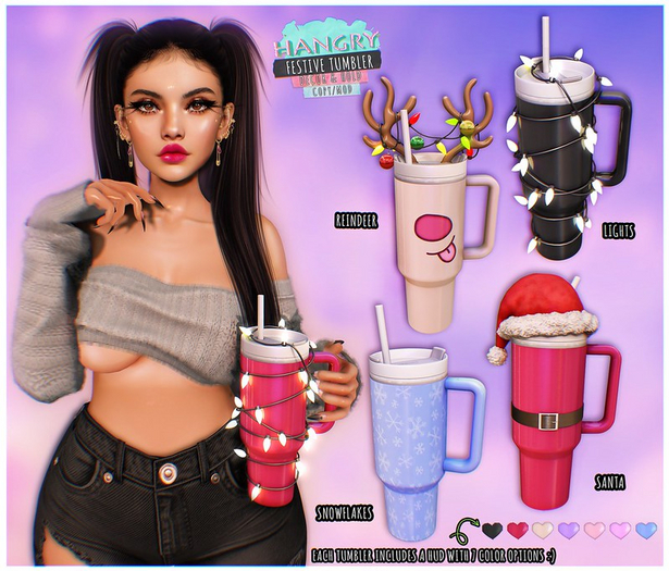Hangry - Festive Tumbler - FATPACK