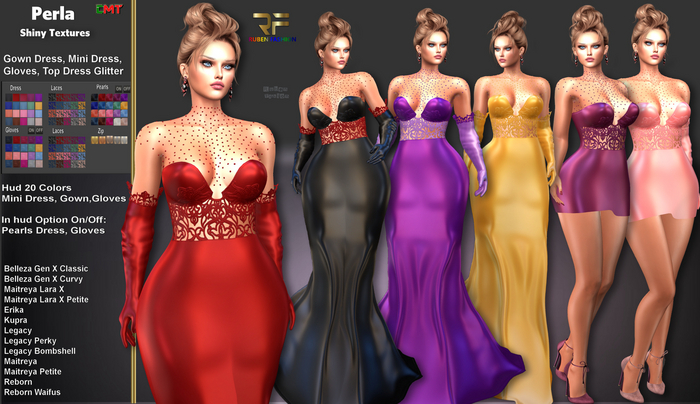 R.F. - Perla Shiny Set - with hud (Shiny Textures) 