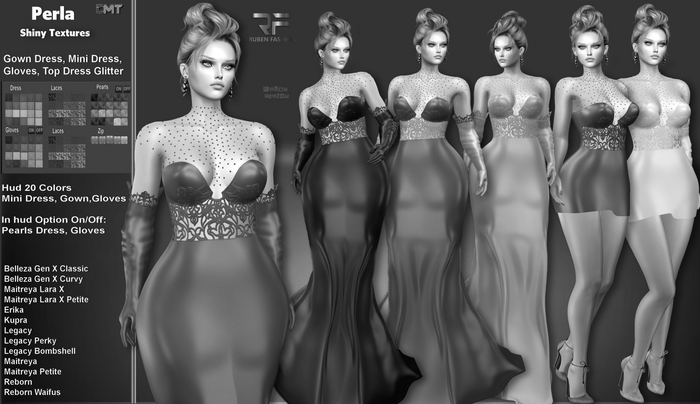 R.F. - Perla Shiny Set - with hud - DEMO Demo