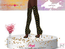 YOURMOM /\ - Angel Thigh High Heels ' Metallic Lemons