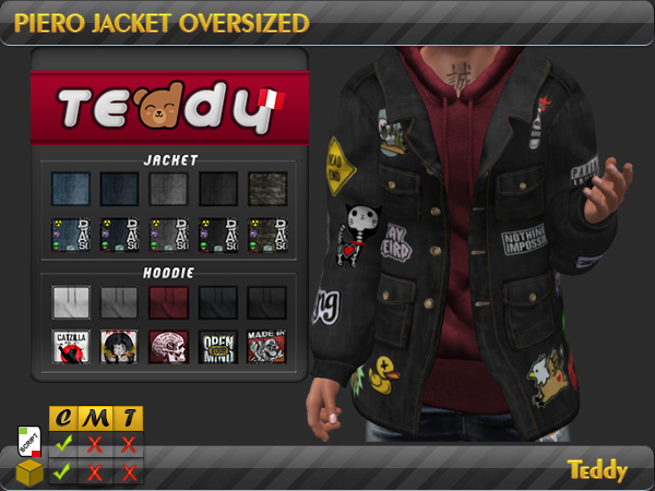 TEDDY - PIERO JACKET(ADD ME)