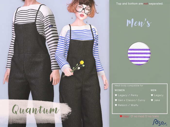 ASO! Quantum Men (purple) - Legacy,Jake