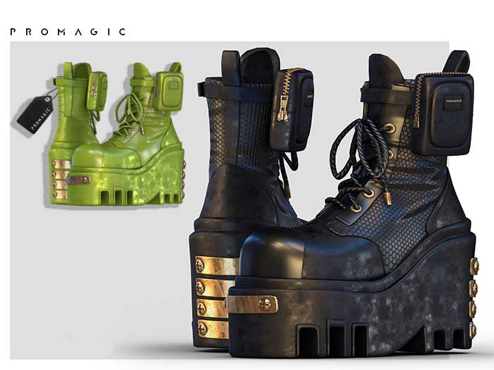 PROMAGIC Vighna Boots-Spring bud