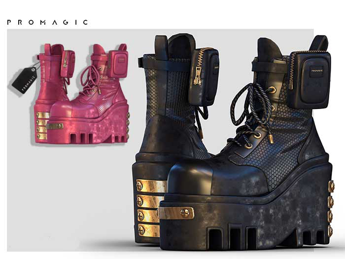 PROMAGIC Vighna Boots-Rose