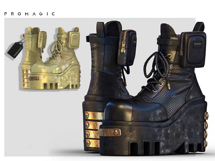 PROMAGIC Vighna Boots-Citron