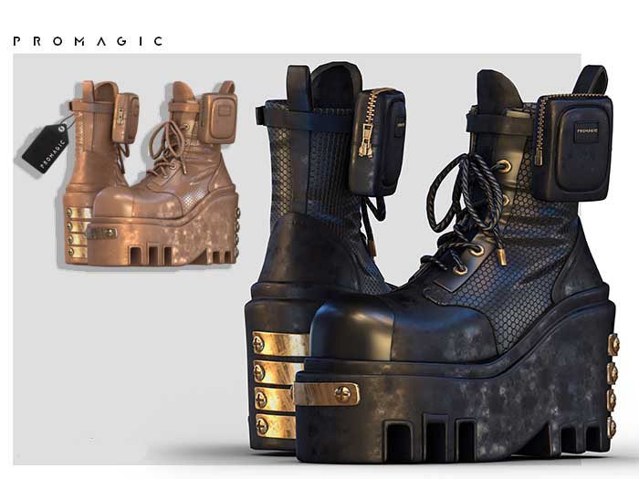 PROMAGIC Vighna Boots-Buff