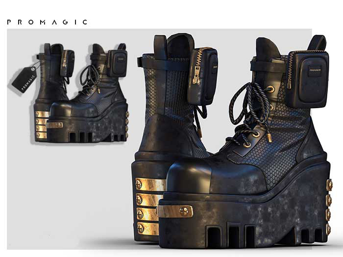 PROMAGIC Vighna Boots-Black