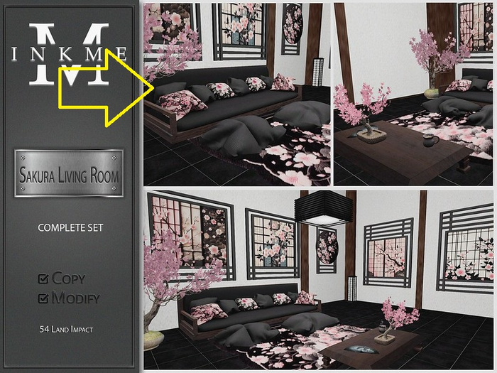 01  ::InkMe:: Sakura Living Room RARE