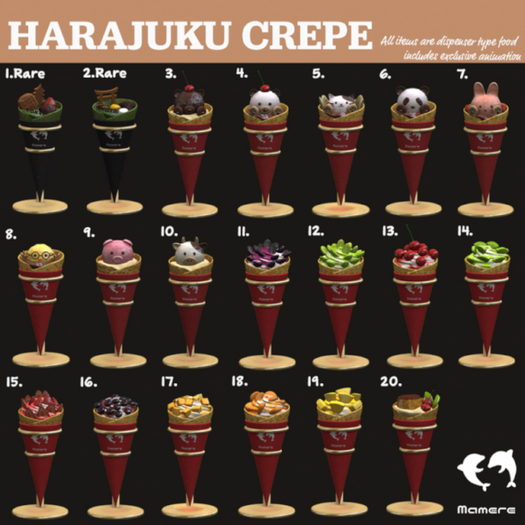 02.[Mamere] Harajuku Crepe RARE