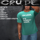 Monday Again Men's T-Shirt (MCT) <Wear Me>