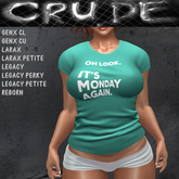 Monday Again Women's T-Shirt (WTL)  <Wear Me>