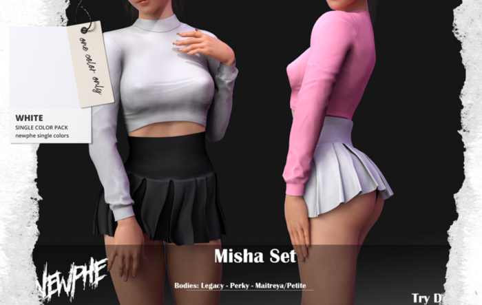 Newphe - Misha Top - White