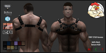 LeCock - SPIKY STUD Harness