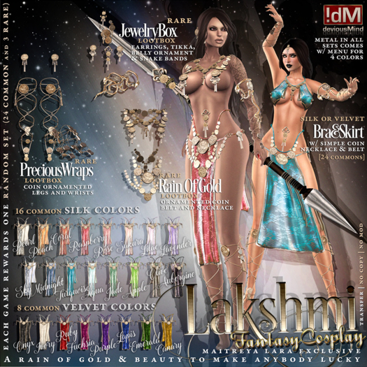 25 !dM Lakshmi **PRECIOUS WRAPS** RARE