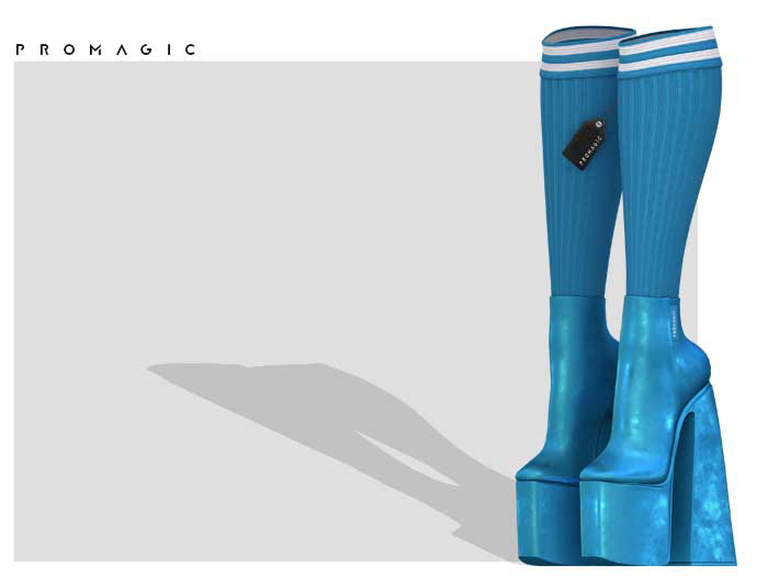 PROMAGIC Riti Boots-Process Cyan
