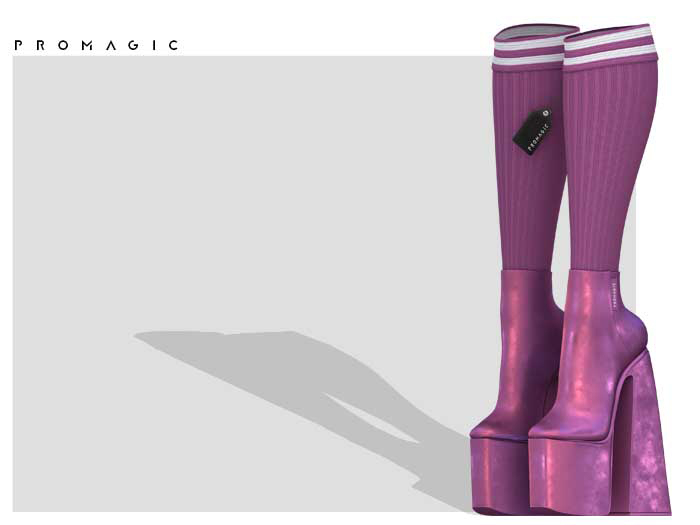 PROMAGIC Riti Boots-Mulberry