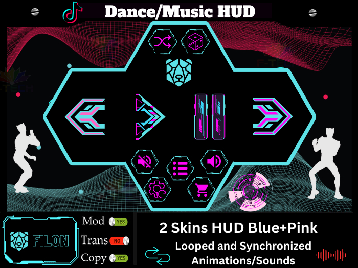 Dance/Music HUD