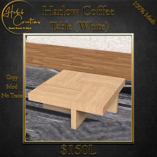 [HC] Harlow Coffee Table - White Oak