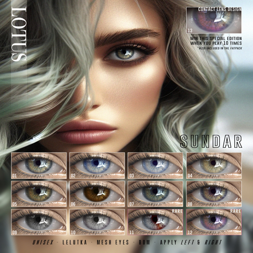 3. LOTUS. Sundar Eyes  [boxed]