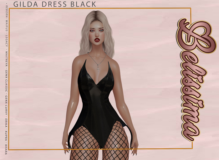 [Belissima] Gilda Dress Black