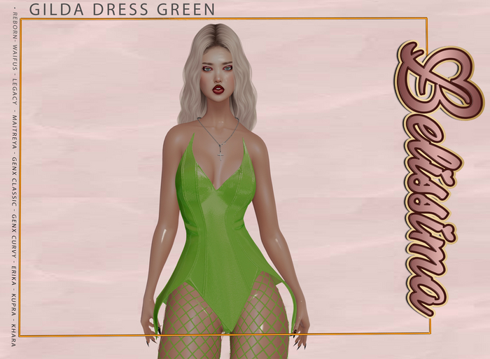 [Belissima] Gilda Dress Green