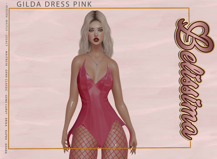 [Belissima] Gilda Dress Pink