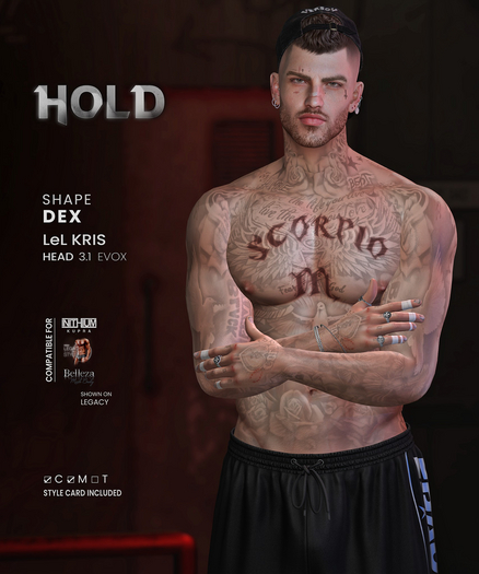 HOLD SHAPES - Dex - Shape LeLUTKA Kris 3.1 EVOX/LEG/JAK/KAR
