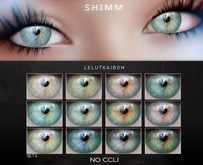 S H I M M / Lelutka Eyes Applier ~ BOM / CCLI SET II