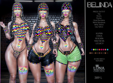 Belinda Gay PRIDE  Set, 20 Mix Match textures, Tattoos Included. . Luna Chelsea
