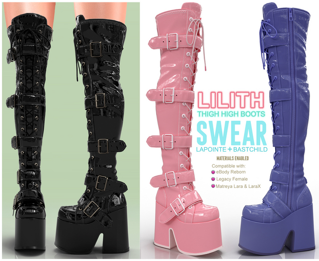 Latex Boots Lilith 