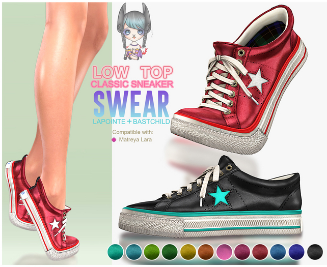 L&B - Sneakers - Low Top Tennis Shoes
