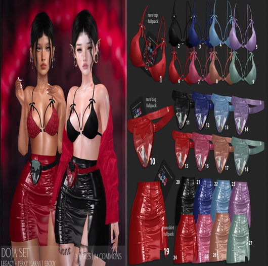 19.flex - Doja skirt - Maitreya X - RARE