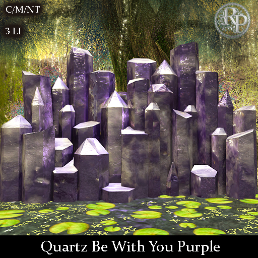 (RP) Quartz Be With You Purple