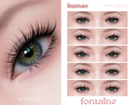 Fontaine Cosmetics - Intense Lashes Collection