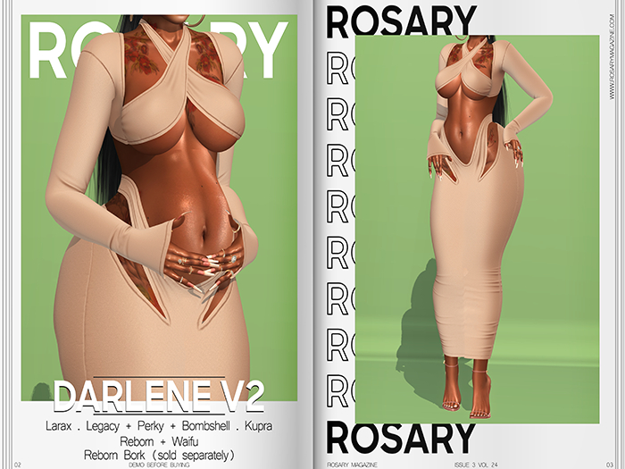 Rosary. Darlene . v2 R.Bork Tan