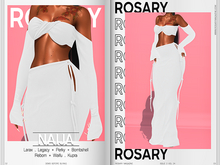 Rosary. Naija . White