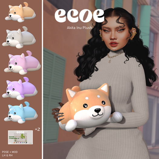 [ecoe] AKita Plush Blush