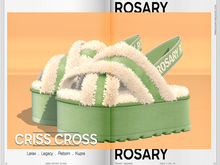 Rosary. Criss Cross . Mint
