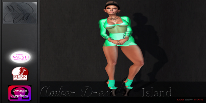 M&M Incorporated - Amber Dress - Island