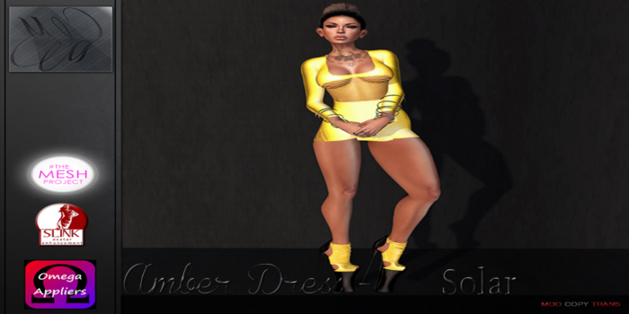 M&M Incorporated - Amber Dress -  Solar