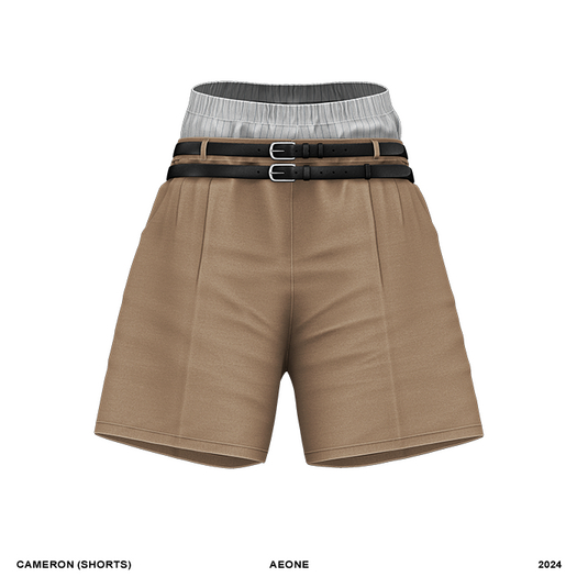 Sohee x "Cameron" shorts [khaki]