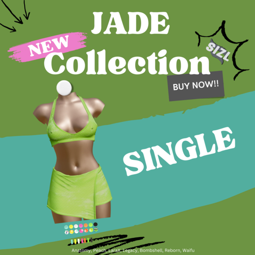 SIZL JADE SET LIME  [UNPACK]