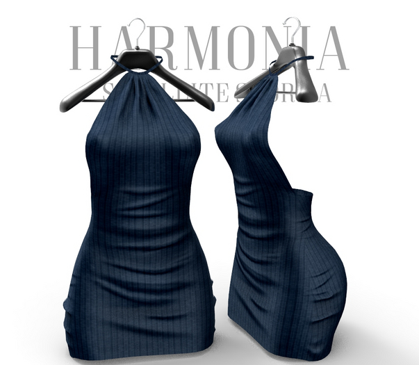 Navy Rib Precious Dress LaraX