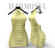 Yellow Rib Precious Dress LaraX